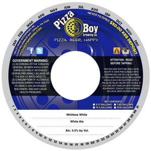 Pizza Boy Brewing Co. Whitless White