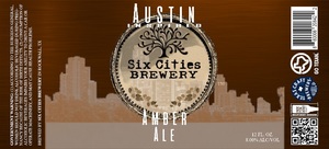 Six Cities Brewery Austin Inspired Amber Ale