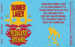 Redbeard Brewing Summer Lager May 2022