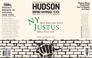 Ny Justus India Pale Ale 