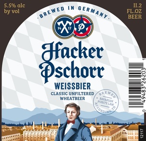 Hacker-pschorr Weissbier May 2022