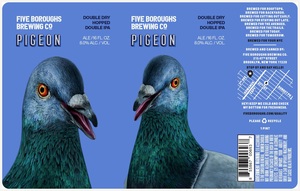 Five Boroughs Brewing Co. Pigeon May 2022