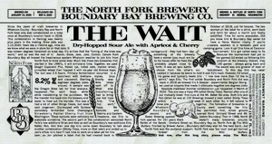 North Fork Brewery The Wait - Dry-hopped Sour Ale With Apricot & Cherry