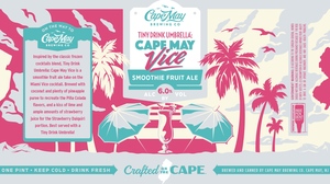 Cape May Brewing Co Tiny Drink Umbrella: Cape May Vice May 2022