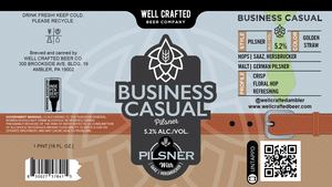 Well Crafted Beer Company Business Casual
