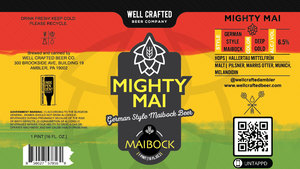 Well Crafted Beer Company Mighty Mai May 2022