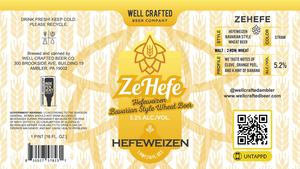 Well Crafted Beer Company Zehefe May 2022