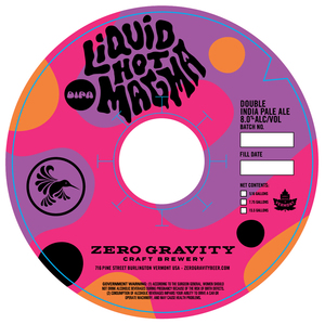 Zero Gravity Craft Brewery Liquid Hot Magma May 2022