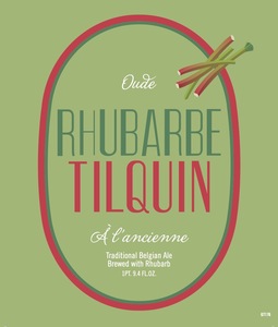 Tilquin Oude Rhubarbe Tilquin A L'ancienne