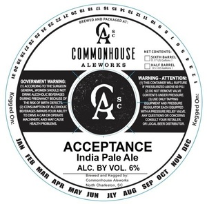 Commonhouse Aleworks Acceptance