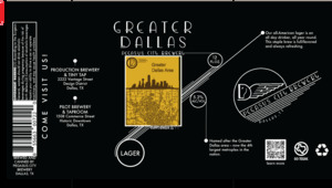 Greater Dallas Lager May 2022