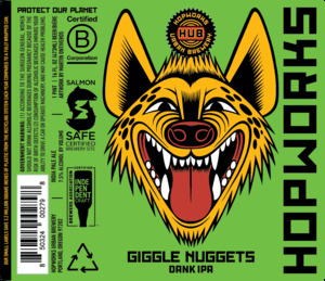 Hopworks Urban Brewery Giggle Nuggets Dank IPA