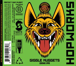 Hopworks Urban Brewery Giggle Nuggets Dank IPA May 2022