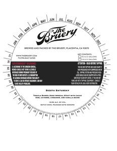 The Bruery Siesta Saturday