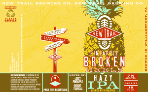 New Trail Brewing Co Pineapple Broken Heels May 2022