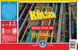 Riverwalk Brewing Co. Uncanny Kolsch