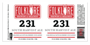 231 South Harvest Ale May 2022