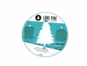 Lone Pine Brewing Company Cranberry Limeade Sparkler