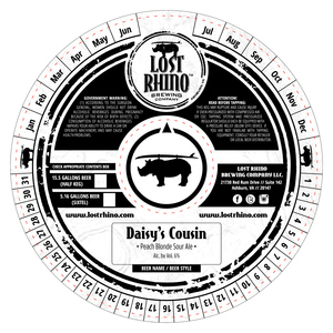 Lost Rhino Brewing Company Daisy's Cousin May 2022