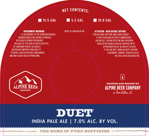 Alpine Beer Company Duet