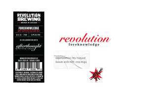 Revolution Brewing Foreknowledge