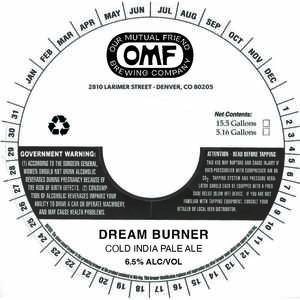 Dream Burner Cold India Pale Ale