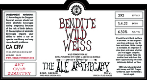 The Ale Apothecary Bendite Wild Weiss May 2022