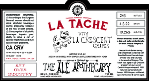 The Ale Apothecary La Tache La Crescent May 2022