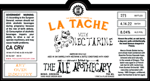 The Ale Apothecary La Tache Nectarine