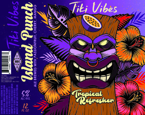New Trail Brewing Co Tiki Vibes Island Punch