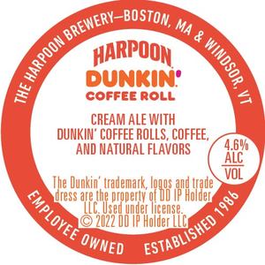 Harpoon Dunkin' Coffee Roll