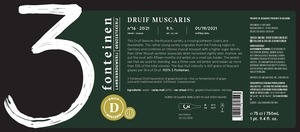 3 Fonteinen Druif Muscaris