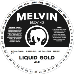 Melvin Brewing Liquid Gold