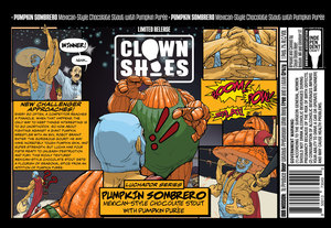 Clown Shoes Pumpkin Sombrero May 2022