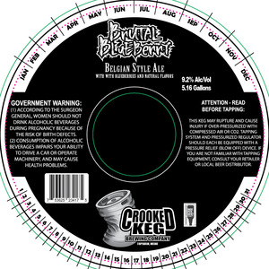 Crooked Keg Brewing Company Brutal Blueberry