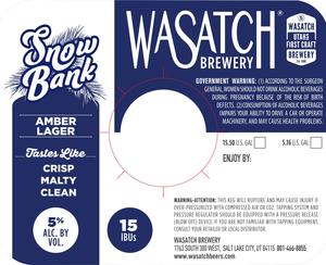 Wasatch Snow Bank 
