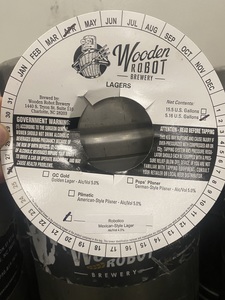 Wooden Robot Brewery Robotico Mexican-style Lager May 2022