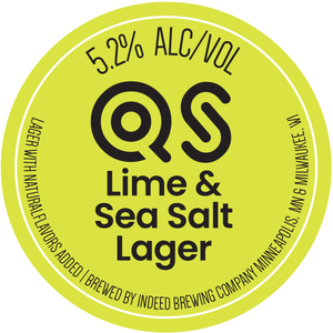 Indeed Brewing Company Qs Lime & Sea Salt Lager