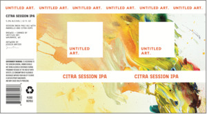 Untitled Art Citra Session IPA