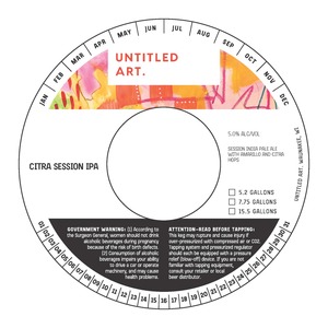 Untitled Art Citra Session IPA