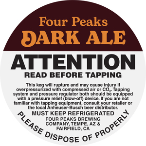 Four Peaks Brewing Company Dark Ale May 2022