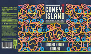 Coney Island Brewing Company Ginger Peach Radler May 2022
