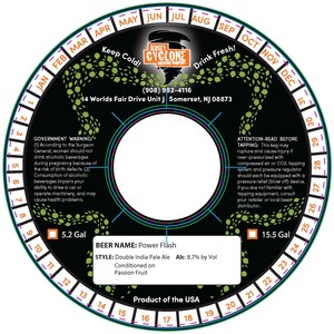 Jersey Cyclone Brewing Company Power Flash