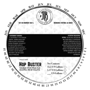 Hop Buster Double India Pale Ale June 2022