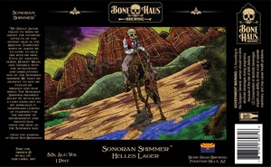 Bone Haus Brewing Sonoran Shimmer Helles Lager May 2022