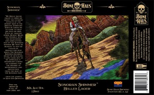 Bone Haus Brewing Sonoran Shimmer Helles Lager