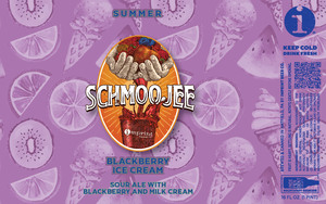 Imprint Beer Co. Summer Schmoojee Blackberry Ice Cream