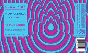 Creature Comforts Brewing Co. Hop Agenda (simcoe) May 2022