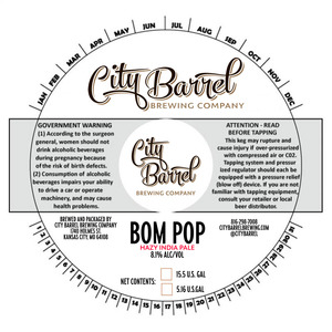 Bom Pop Hazy India Pale Ale June 2022