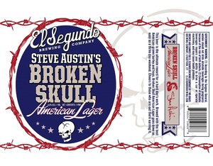 El Segundo Brewing Company Broken Skull American Lager May 2022